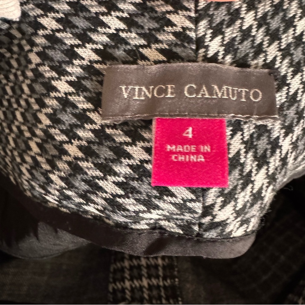 Vince Camuto Houndstooth Patterned Pants - image 4
